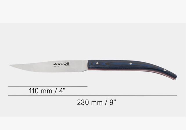 Lote CUCHILLOS Chuleteros calidad gourmet