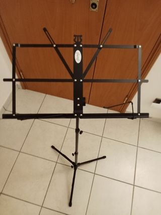 Leggio musicale nero