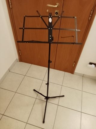 Leggio musicale nero