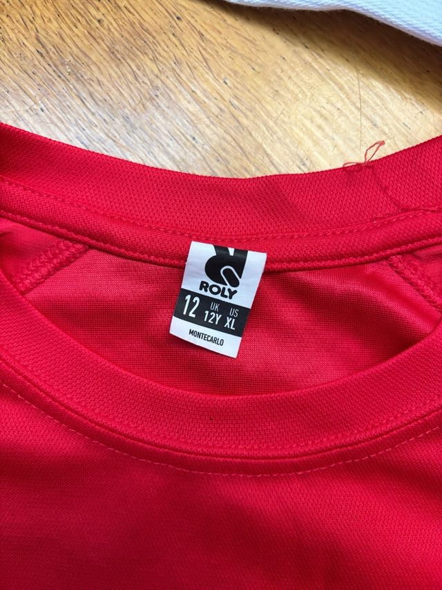 Kimono Taekwondo IKARA - Rojo y Blanco (140cm.)