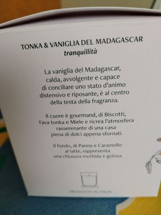 Candela profumata Tonka & Vaniglia