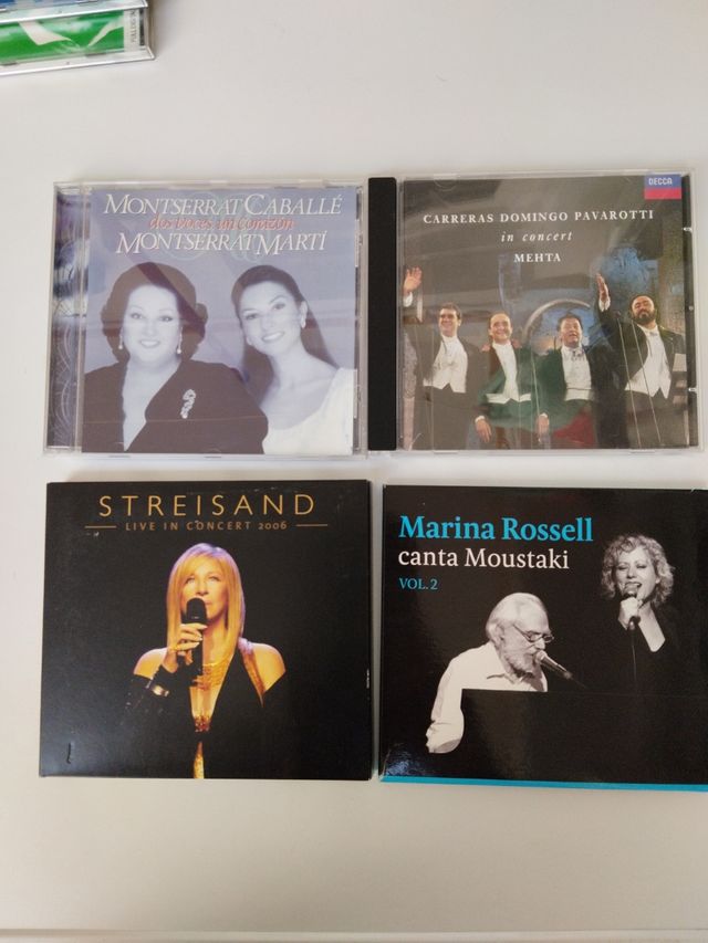 4 CDs Clásicos & Pop