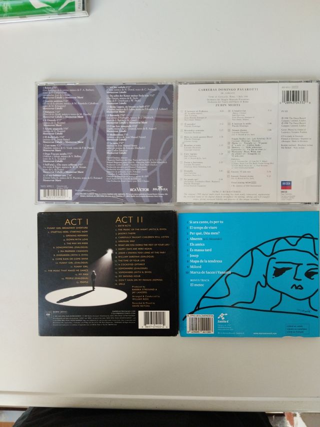 4 CDs Clásicos & Pop