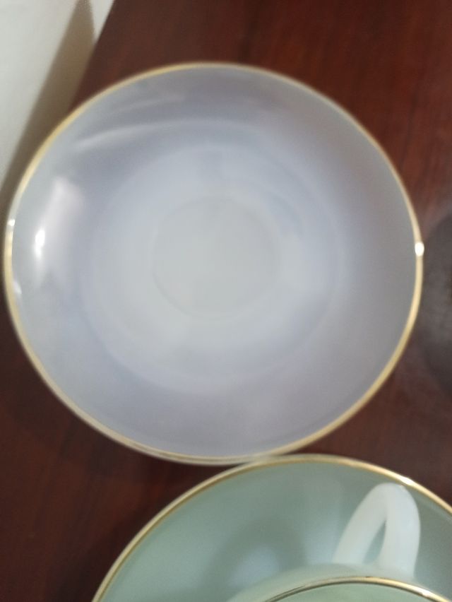 Juego café desayuno arcopal opalino arlequín