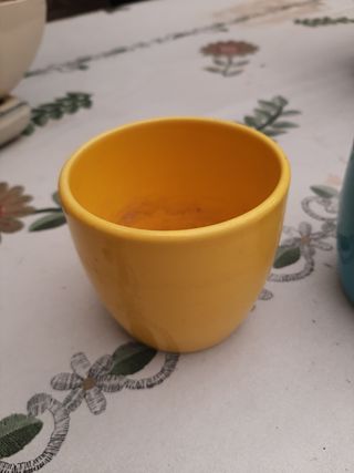 2 Mini maceteros - Cerámica