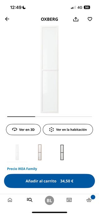 OXBERG 6x Puerta Armario IKEA