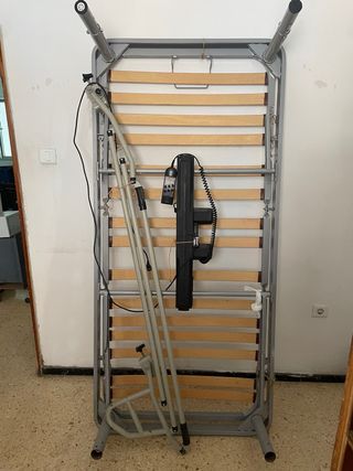Cama articulada eléctrica gris