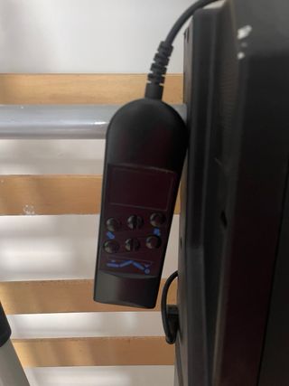 Cama articulada eléctrica gris