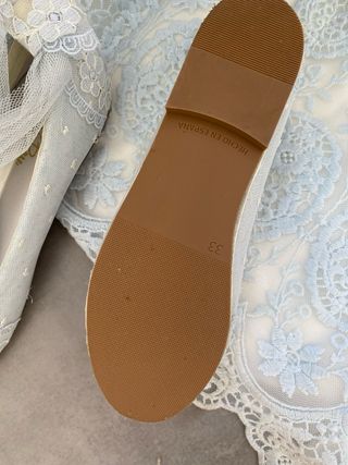 Vestido comunión niña blanco-azul
Talla 10 