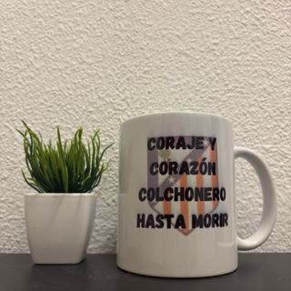 taza personalizada fútbol
