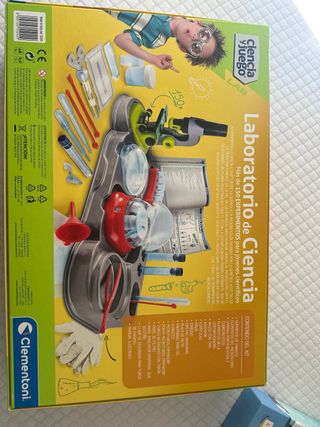 Laboratorio Ciencia Clementoni 8+