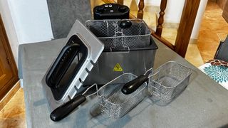 Freidora doble Mandine - 4L