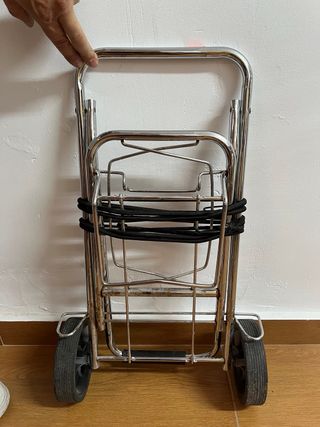 Carrillo plegable metálico