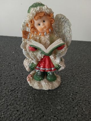 Angelo Natale resina bianco verde