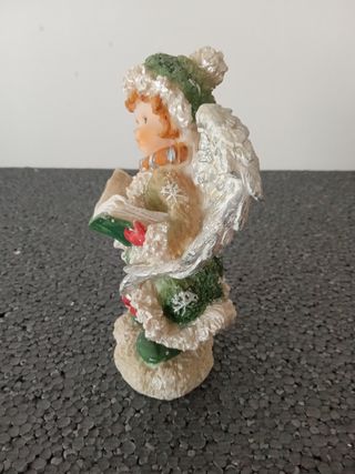 Angelo Natale resina bianco verde