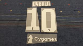 Nameset #10 DYBALA Juventus Home 2018/2019