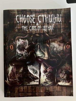 Colección de libro juegos Choose Cthulhu
