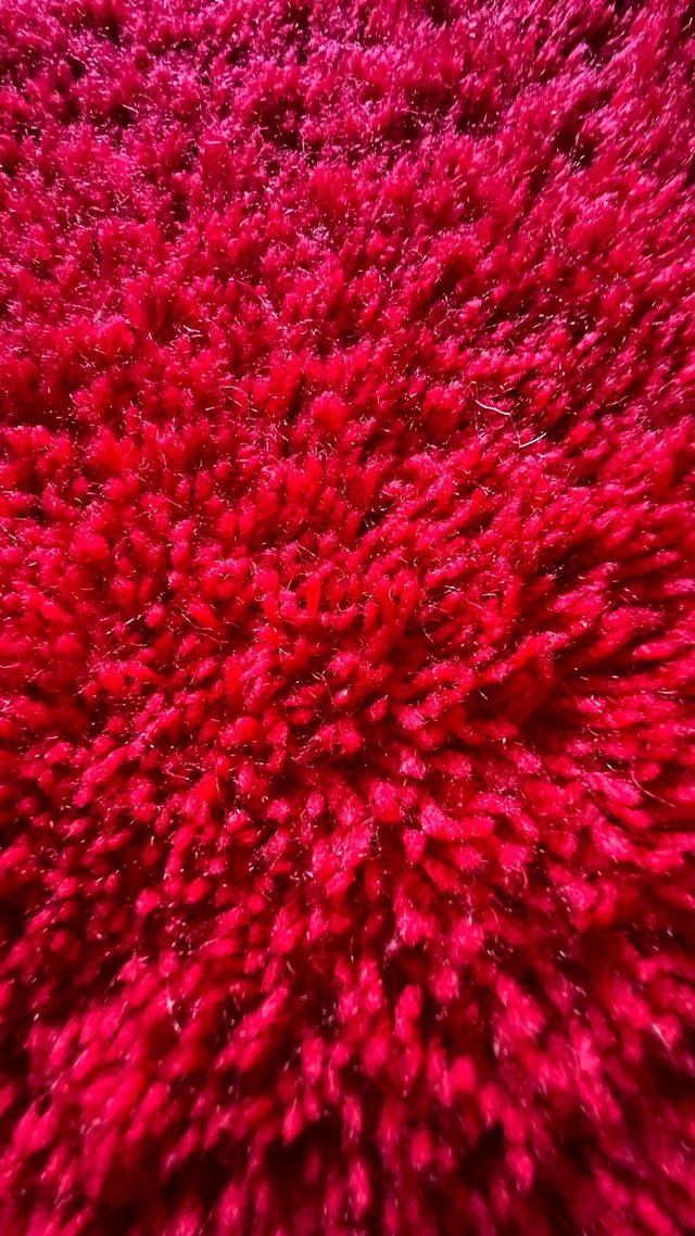 Alfombra roja 65cm - Tejido