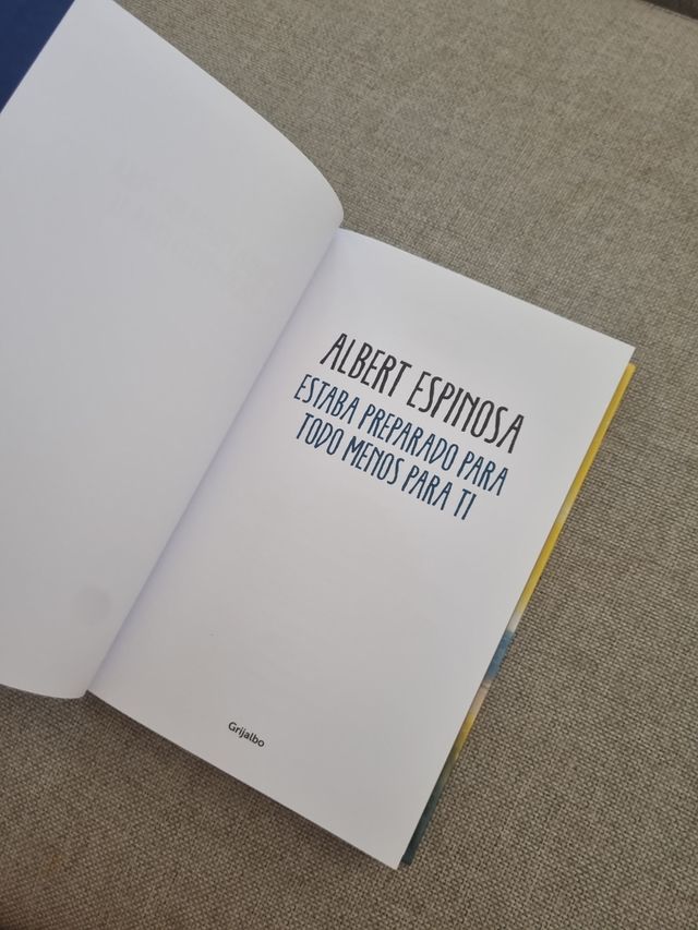 Estaba preparado para todo menos para ti