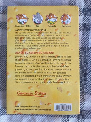 Geronimo Stilton Agente Secreto Cero Cero Ka