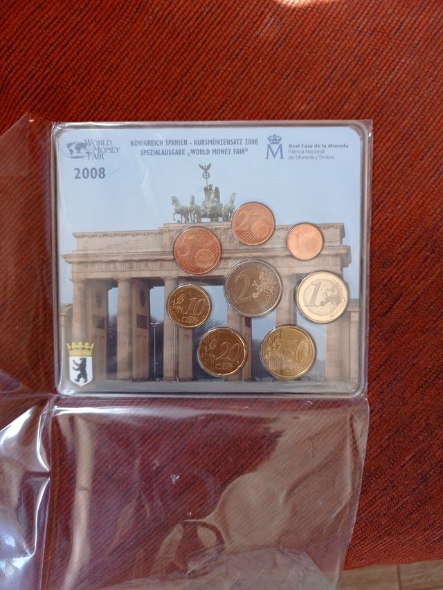 Euroset cartera España Berlin 2008