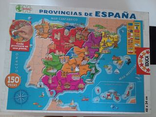 Puzzle 150 piezas Provincias España