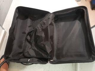 Maleta puntos negros y plata