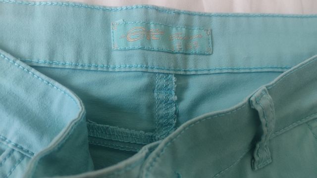Pantalones turquesa | tiro alto