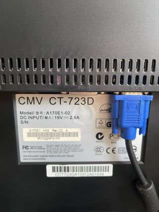 Monitor CMV CT-723D - Gris plata