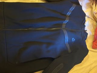 Chaqueta Nike Tech Fleece negra niño original 