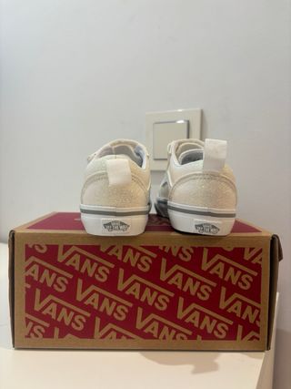 Zapatos Vans niña purpurina