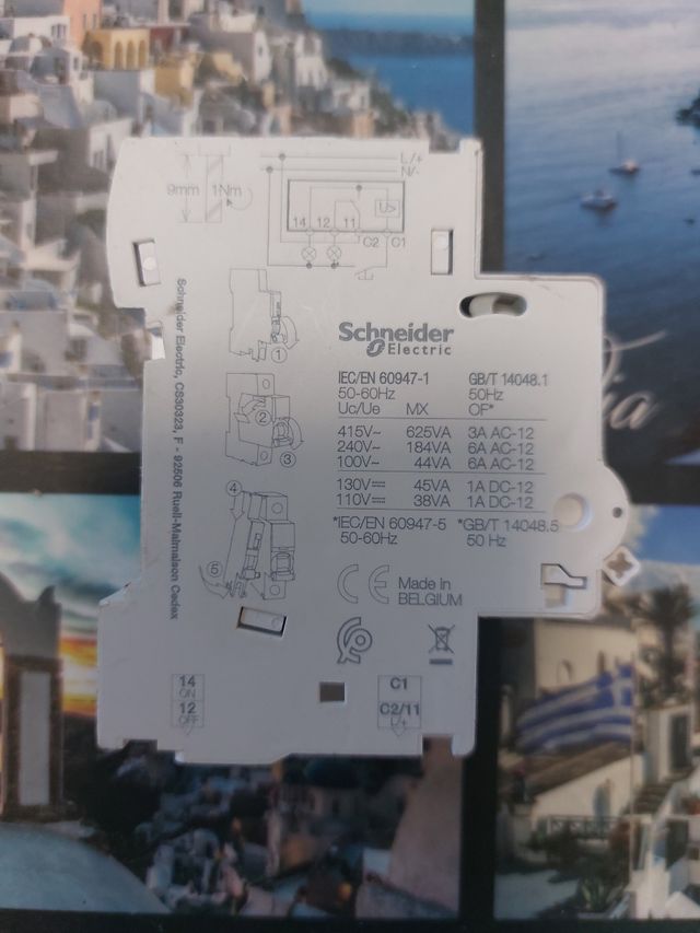Interruptor Schneider MX+OF 110-415V