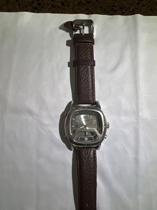 5 Reloj Pulsera - Plata & Marrón POTENS RACER...