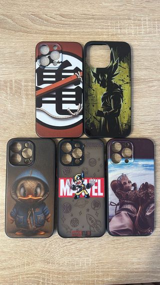Pack de fundas iPhone 14 Pro Max - 5 diseños