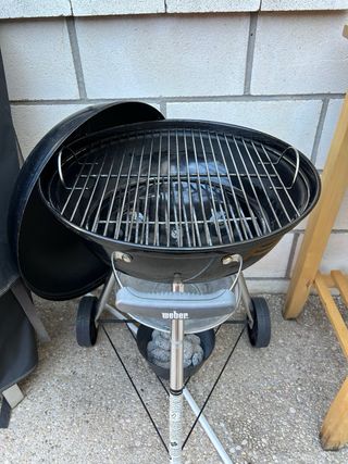 Kamado + Weber Compact Kettle 47 + Accesorios