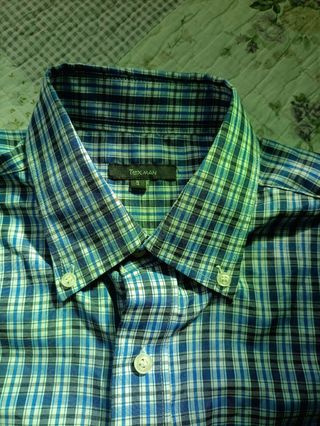 Camisa TEX cuadros azul