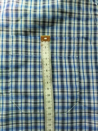 Camisa TEX cuadros azul