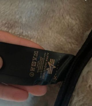 Cazadora Alpha Industries marrón talla S