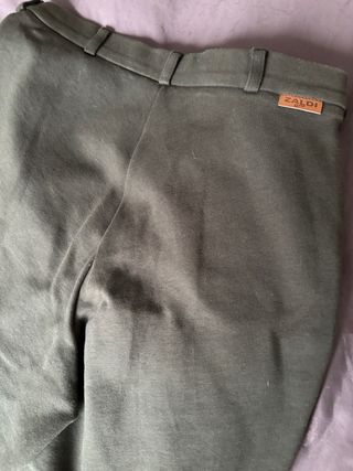 Pantalón montar Zaldi verde oliva