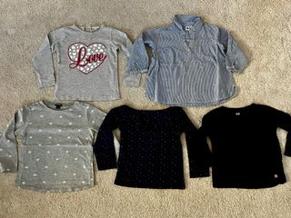 5 Maglie bimba 24-36 mesi