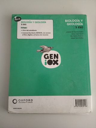 Biología y Geología 3º ESO. Libro del estudiant...