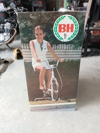 Cartel  publicitario BH Bicicletas Vintage 100x50