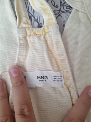 Mono vaquero beige - Talla única