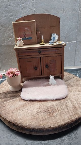 Mobile vintage casa bambole o topo Maileg