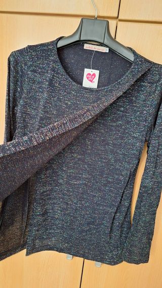 CONJUNTO Camiseta y pantalón  premamá M - Negro