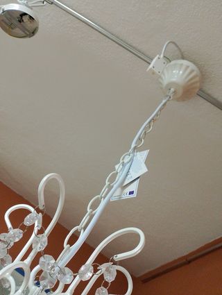 Araña blanca cristal lágrimas