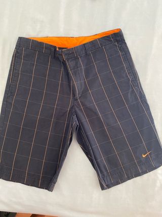 Bermudas Nike L - cuadros azules