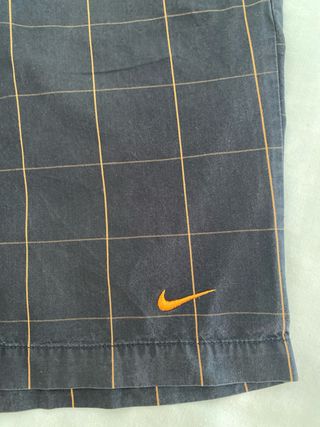 Bermudas Nike L - cuadros azules
