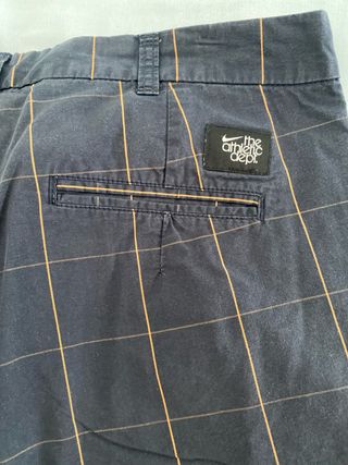Bermudas Nike L - cuadros azules