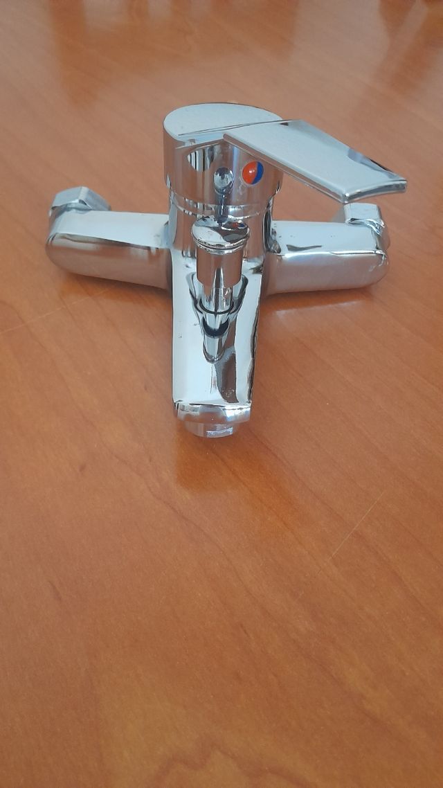 Grifería Baño Cromada